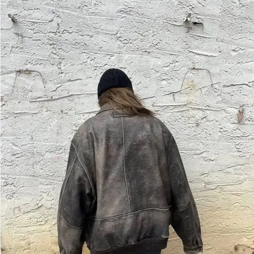 Vintage Eddie Bauer Bomber Jacket Mens XXL Brown - Picture 3 of 4